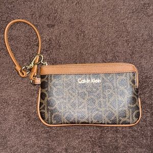 Calvin Klein wristlet wallet